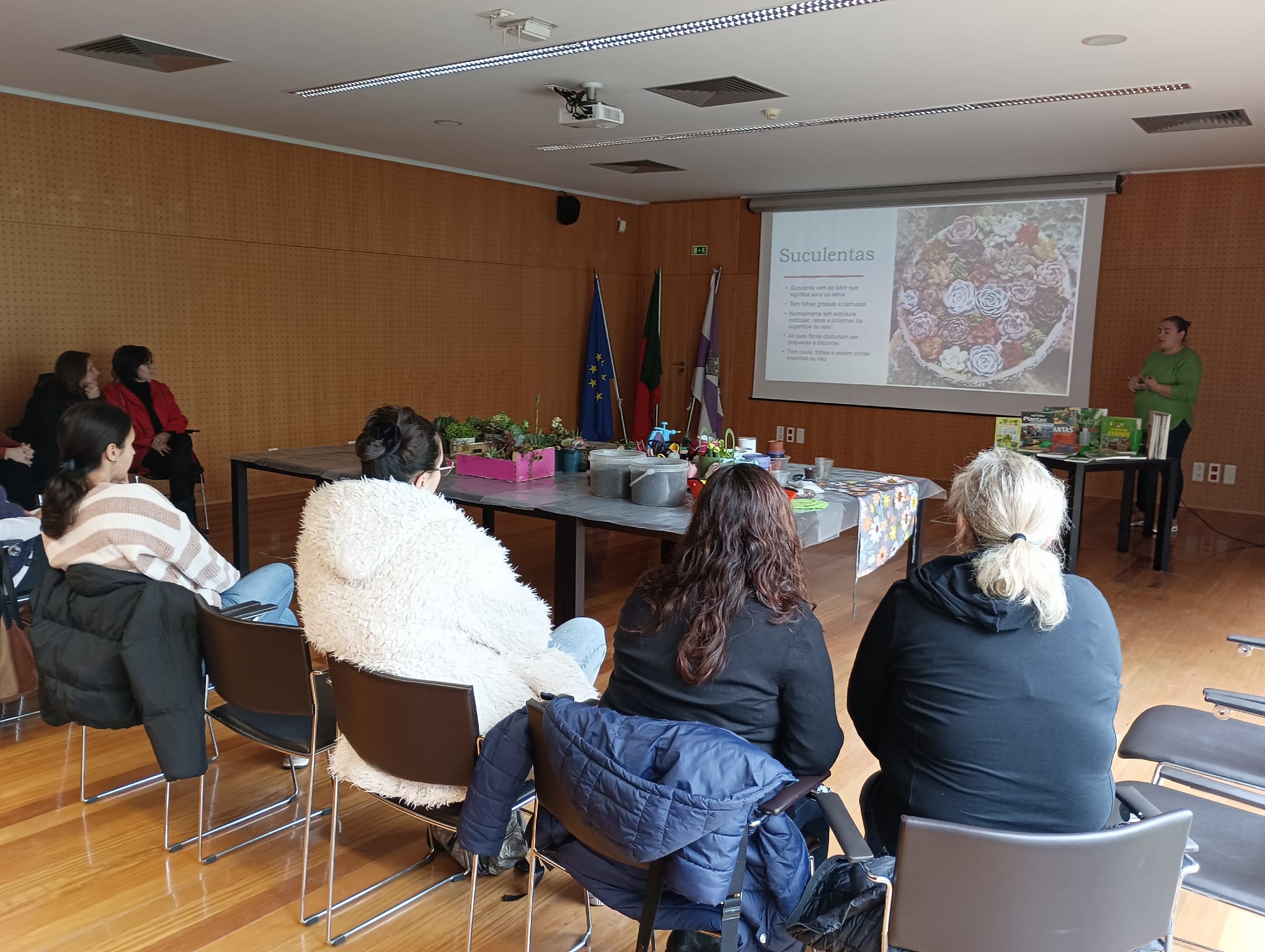 Workshop “Como tratar das suculentas”